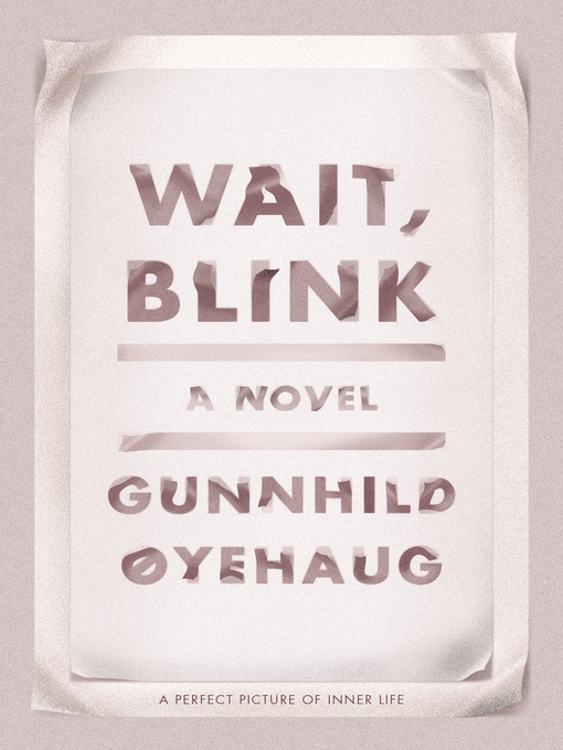 Title details for Wait, Blink by Gunnhild Øyehaug - Wait list